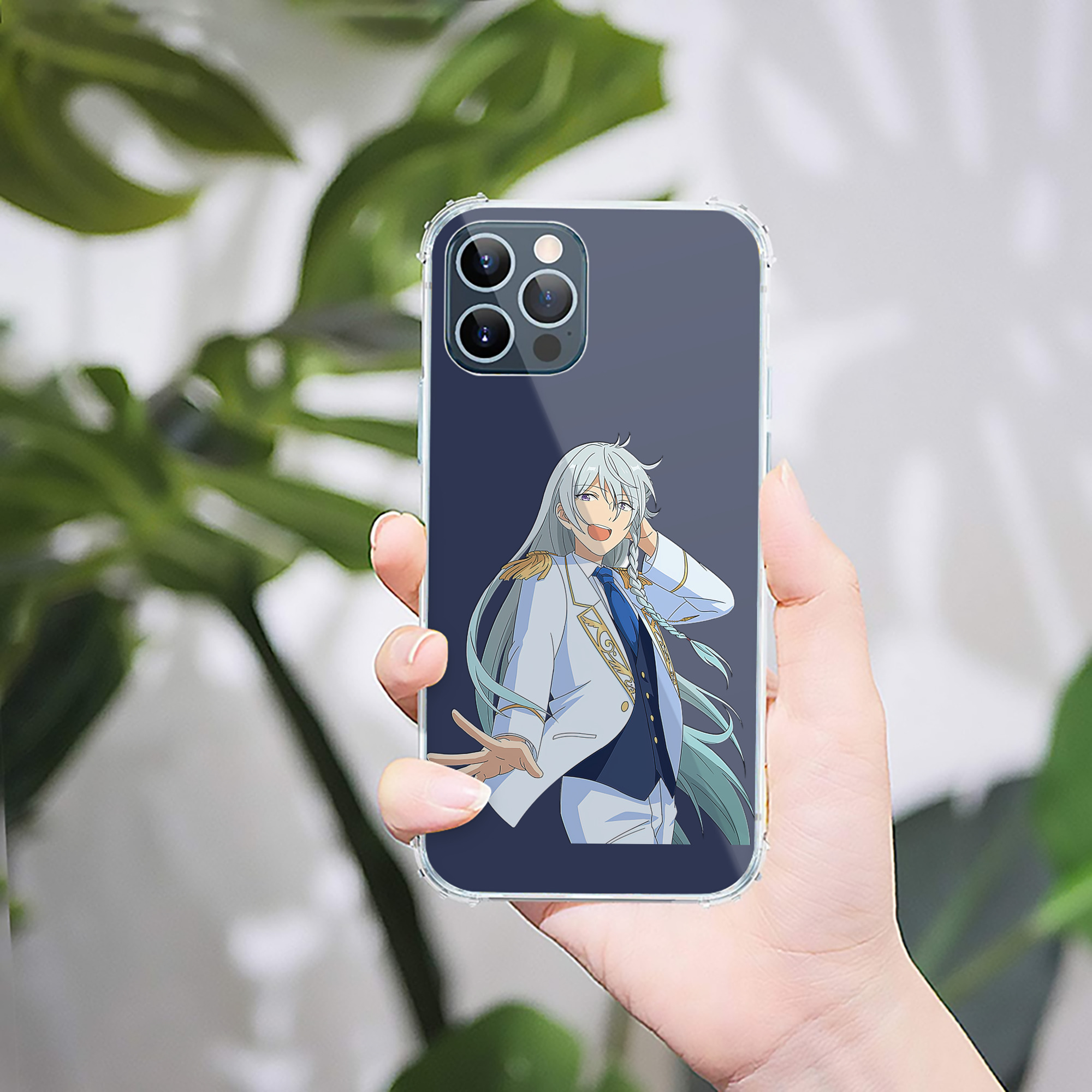 （画像用） あんさんぶるスターズ! Ensemble Stars 【iPhone 12シリーズ対応】透明スマホケース（クリアソフトケース）